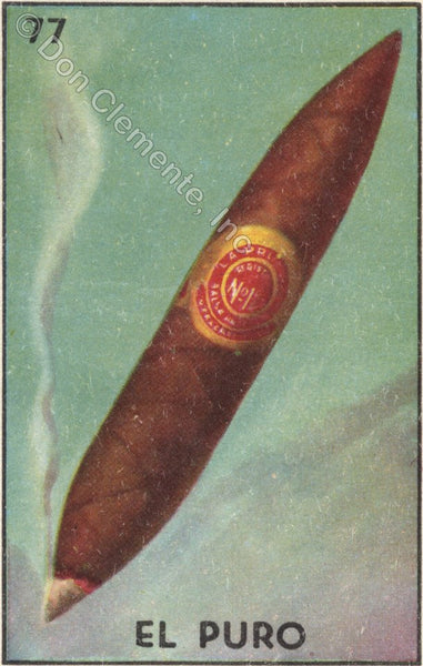 EL PURO (The Cigar) #77 by artist Pamela Enriquez-Courts