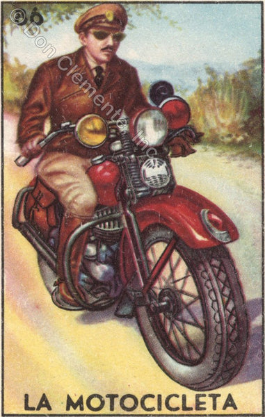 86 LA MOTOCICLETA (The Motorcycle) by artist Patricia Krebs