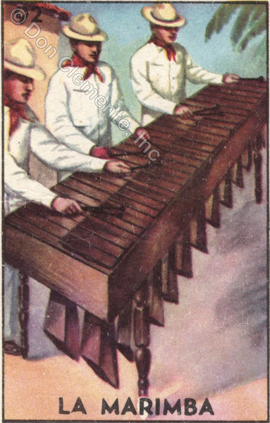 LA MARIMBA (The Xylophone) #92 by Brenda Paola Gomez
