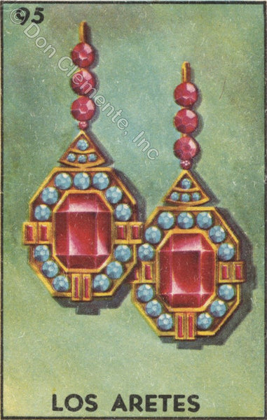 #95 LOS ARETES (The Earrings) by artist Rasa Jadzeviciene