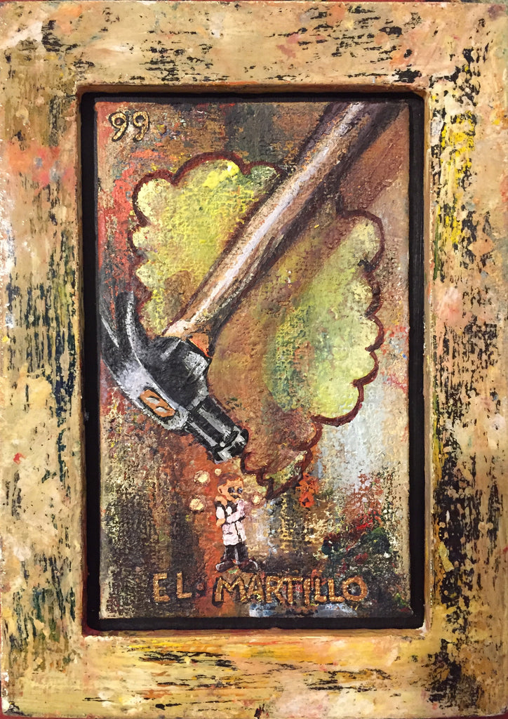 EL MARTILLO #99 (The Hammer) ~ Klaus Conrad Has An Apophany ~ by artist Andrea Bogdan