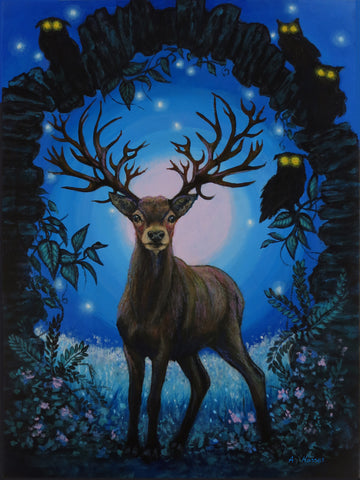 45 EL VENADO (The Deer) by artist Annette Hassell