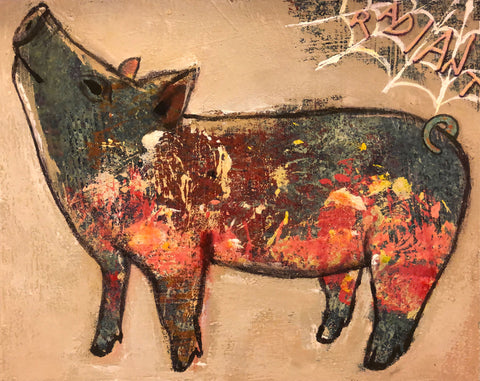 RADIANT PIG by artist Andrea Bogdan