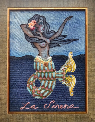 LA SIRENA (The Mermaid) #6 by artist Alea Bone