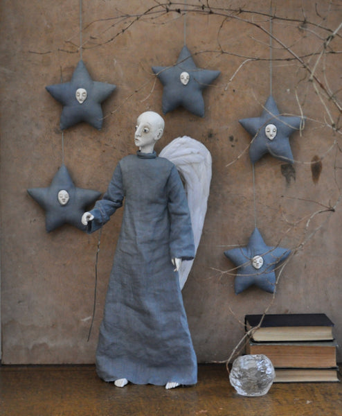 MALCOLM STAR by artist Sonya Vengrova