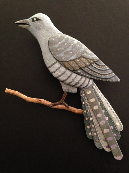 "KULTA KÄKÕNEN (Darling Cuckoo)" by artist Ulla Anobile
