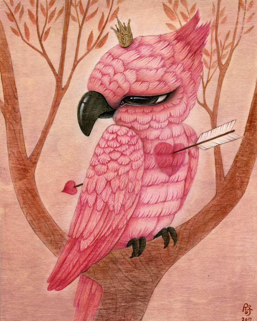 #24 EL COTORRO (The Parrot) by artist Yishu Wang