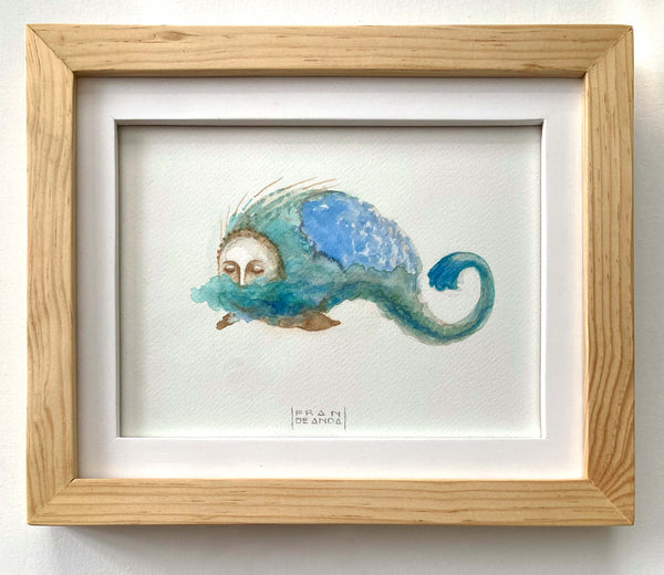 MOON FISH by artist Fran De Anda