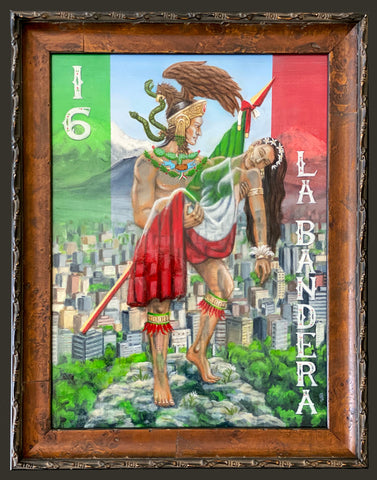 16 LA BANDERA (The Flag) by artist Frau Sakra