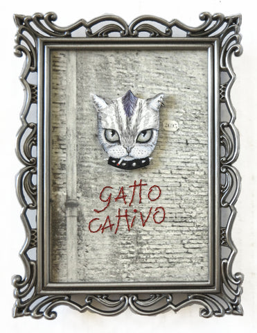 GATTO CATTIVO by artist Valerie Savarie