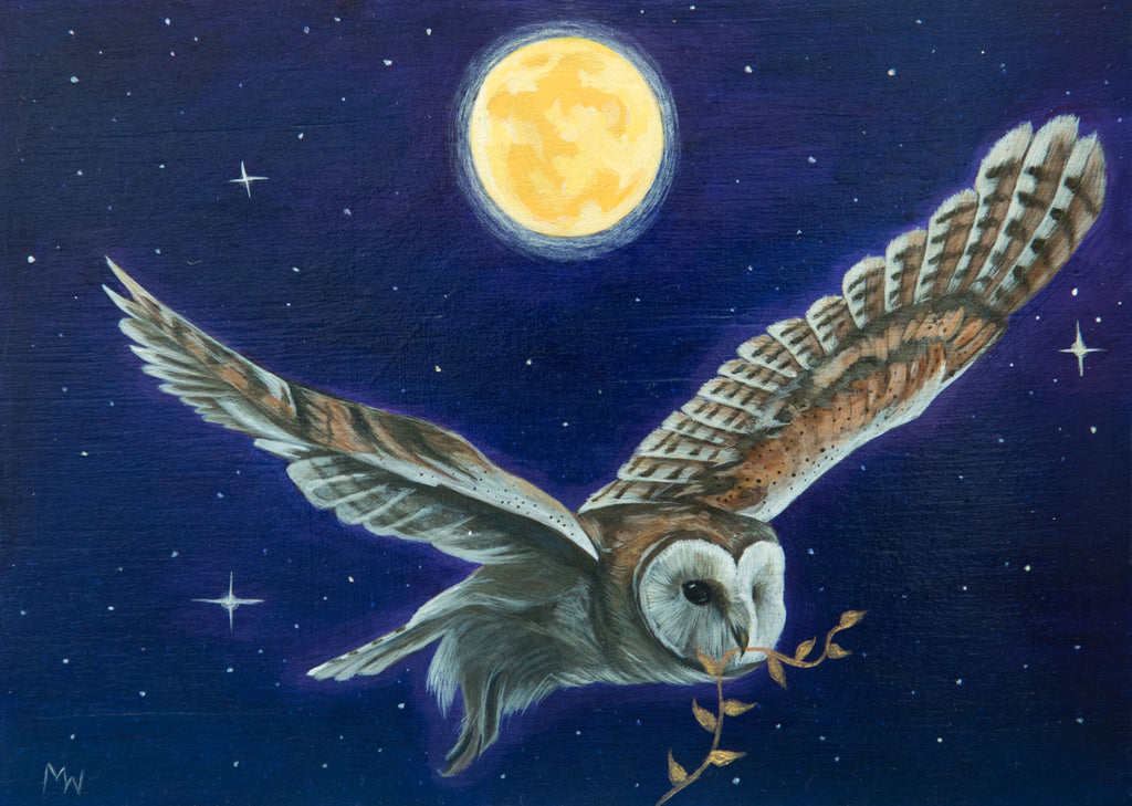 GLIDING ON SILENT WINGS by Michelle Waters