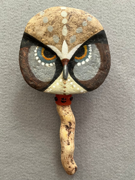 OWL MASK 17 by artist Ulla Anobile