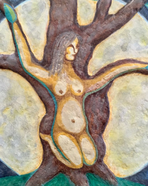 10 EL ARBOL (The Tree) / Mother Tree by artist Ulla Anobile