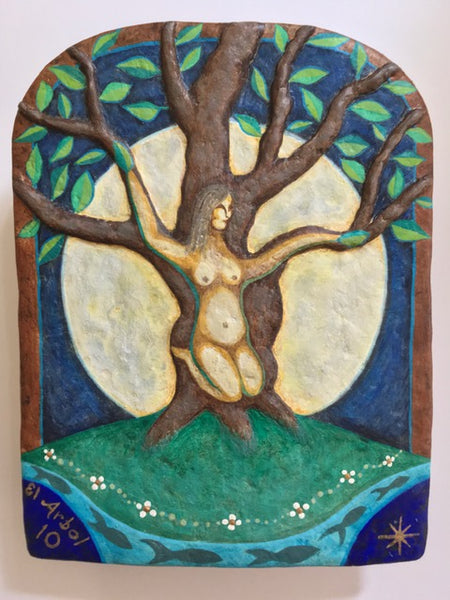 10 EL ARBOL (The Tree) / Mother Tree by artist Ulla Anobile