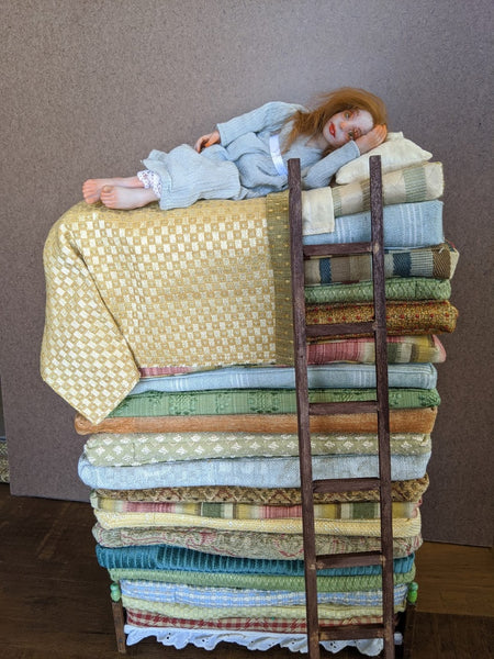THE TEST (The Princess and the Pea) by artist Lacey Bryant