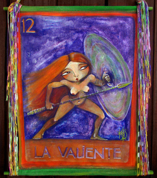 La valiente #12 (The Brave One) by artist Patricia Krebs