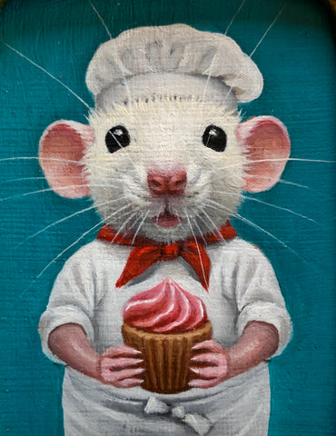 79 EL COCINERO (The Cook) / Sweets Maker by artist Olga Ponomarenko