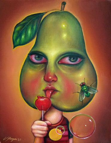 15 LA PERA (The Pear) by artist Veronica Jaeger