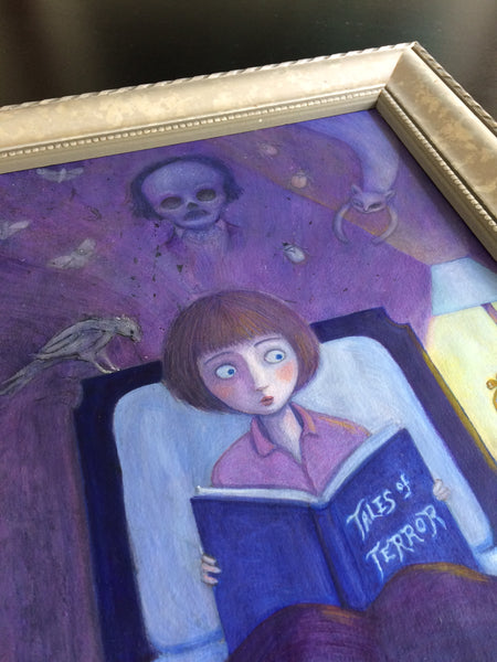 THE TELL-TALE CLOCK by artist Joan Charles – Cactus Gallery LA