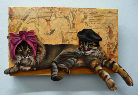 CALAMITY CATS by artist Sarah Polzin