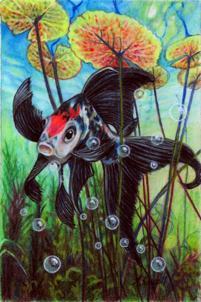 KOI by artist Annette Hassell