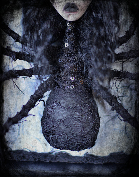 LA ARAÑA (The Spider) #33 by artist Anima ex Manus Art Dolls (Ioanna Tsouka)