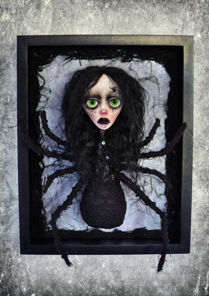 LA ARAÑA (The Spider) #33 by artist Anima ex Manus Art Dolls (Ioanna Tsouka)