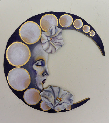 LA LUNA (The Moon) by artist Sarah Polzin