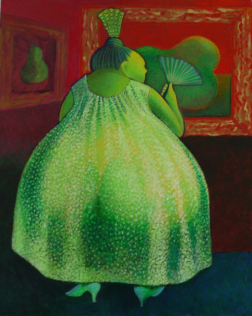 #15 LA PERA (The Pear) by artist Janet Olenik