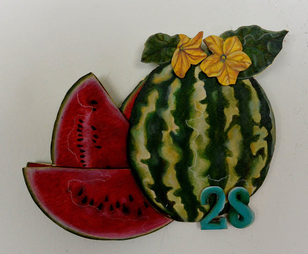 LA SANDIA (The Watermelon) by artist Sarah Polzin