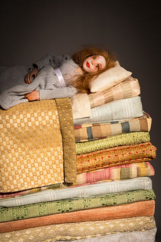 THE TEST (The Princess and the Pea) by artist Lacey Bryant