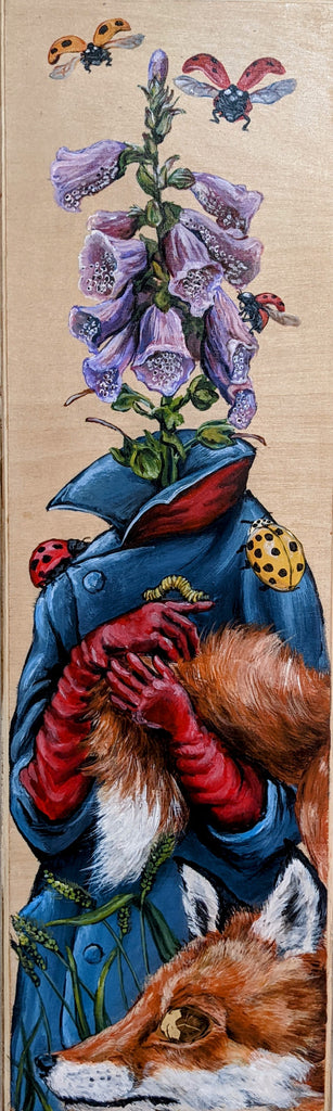 LADY FOXGLOVE by artist Diana Hartman