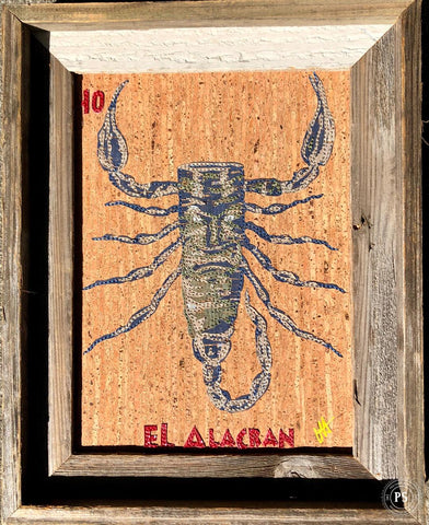 EL ALACRAN (The Scorpion) #40 by artist LORI HERBST