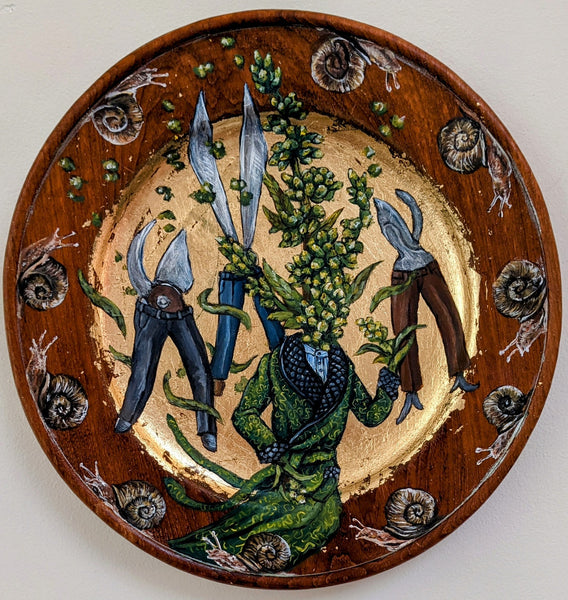 LUCID SAGEWORT CHASE by artist Diana Hartman