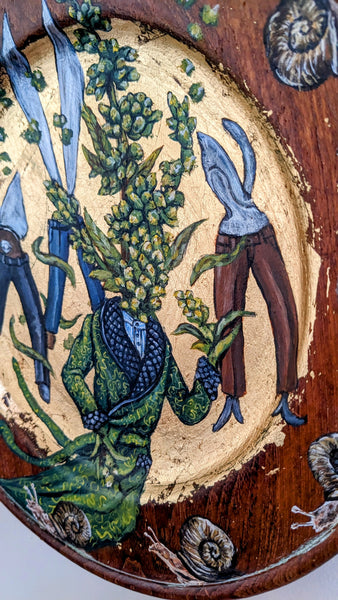 LUCID SAGEWORT CHASE by artist Diana Hartman