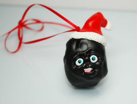 LUMP OF COAL ORNAMENT by artist Corina St. Martin