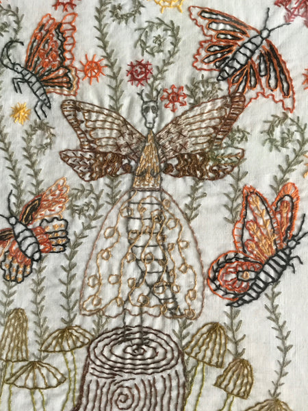 ACHERONTIA (The Deaths Head Moth) by artist Mavis Leahy