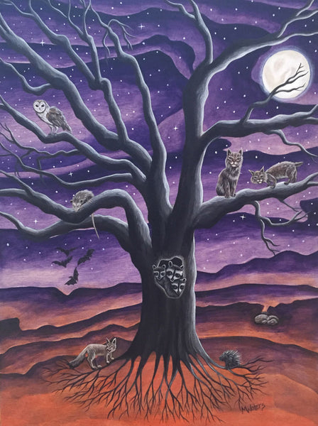EL ARBOL #10 (The Tree) by artist Michelle Waters