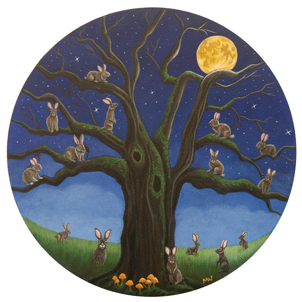 MOON RABBITS by artist Michelle Waters