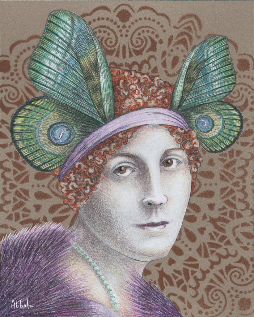 Madame Moth #3 by artist Donna Abbate