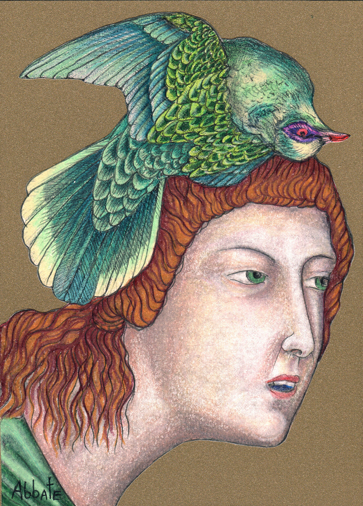 Madonna of the Birds #8 by artist Donna Abbate