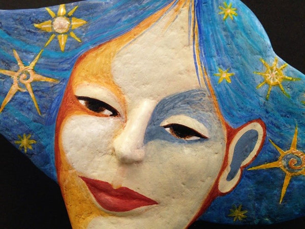 MOON THOUGHTS, STAR DREAMS by artist Ulla Anobile