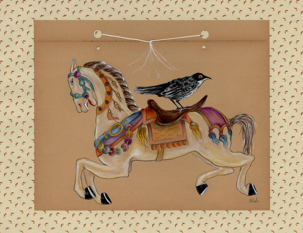 Nunley’s Carousel for Birds #7 by artist Donna Abbate