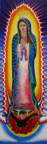 Virgen de Guadalupe by artist Janet Olenik