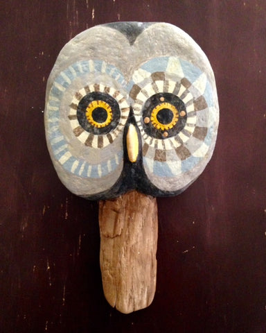 OWL MASK 6 by artist Ulla Anobile