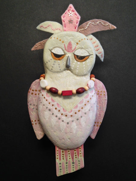 "Owl Princess" by artist Ulla Anobile