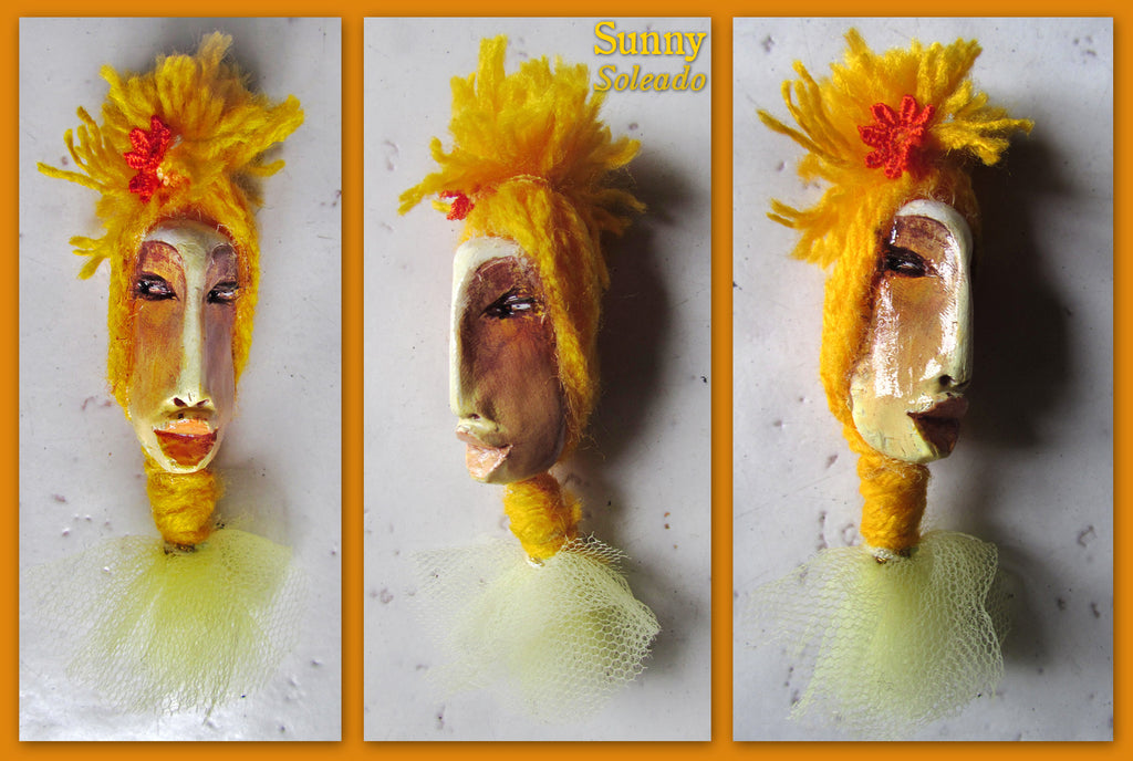Sunny Pendant by artist Patricia Krebs