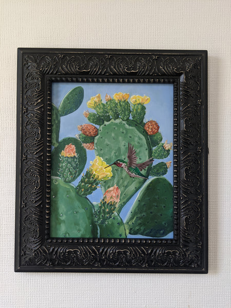 39 EL NOPAL (The Prickly-Pear Cactus) by artist Lacey Bryant