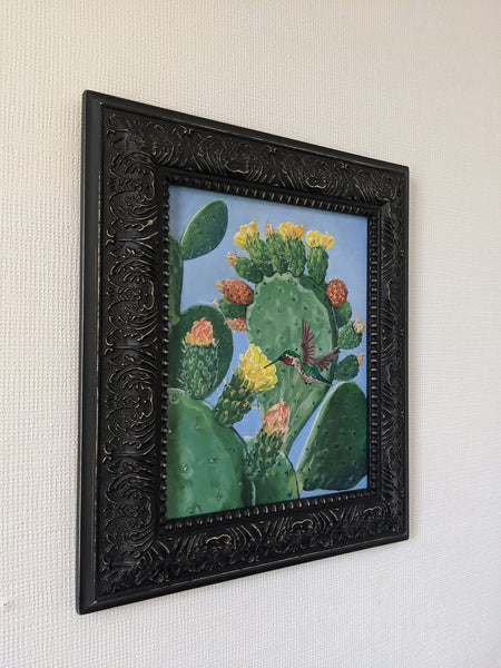 39 EL NOPAL (The Prickly-Pear Cactus) by artist Lacey Bryant
