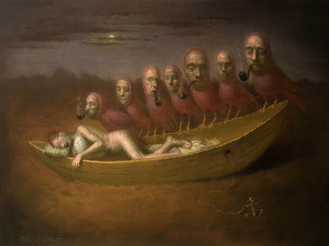 PHILOSOPHERS OF THE DREAM by artist Avery Palmer